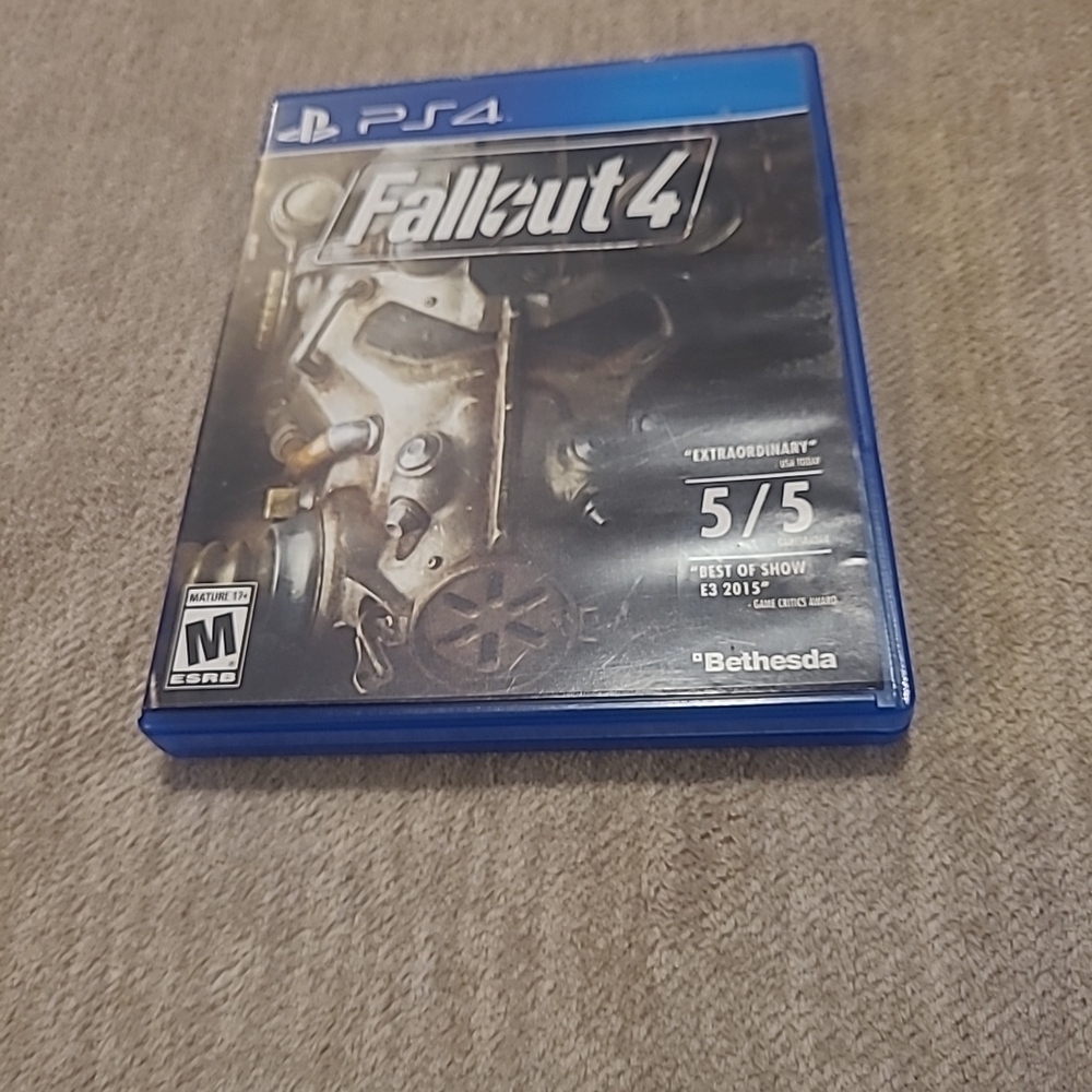 Sony PS4 Fallout 4 Game - Blue Case
